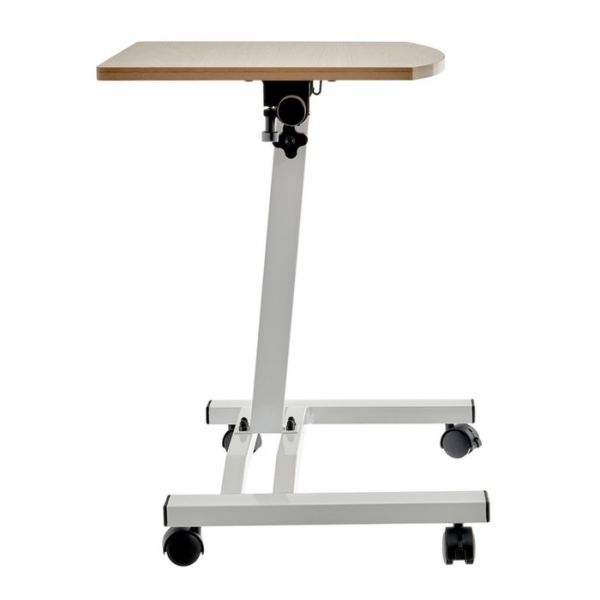 Стол  «Ролет», многофункциональный на колёсах, мдф, металл, цвет тёмное дерево / чёрный