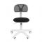 Офисное кресло Chairman 250, белый пластик, ткань чёрная