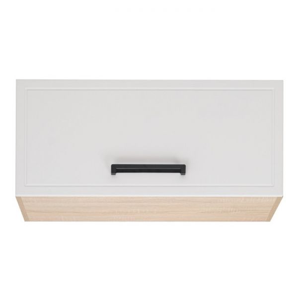 Шкаф навесной Квадро 600х310х360 Дуб сонома/Нубук Милк