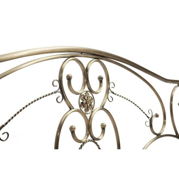 Кровать  JANE 90х200 см, Античная медь