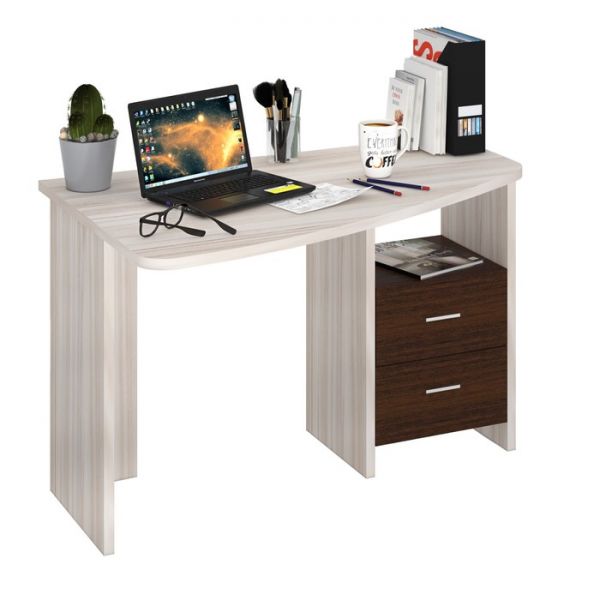 Стол, 1200 ? 690 ? 770 мм, левый угол, цвет карамель