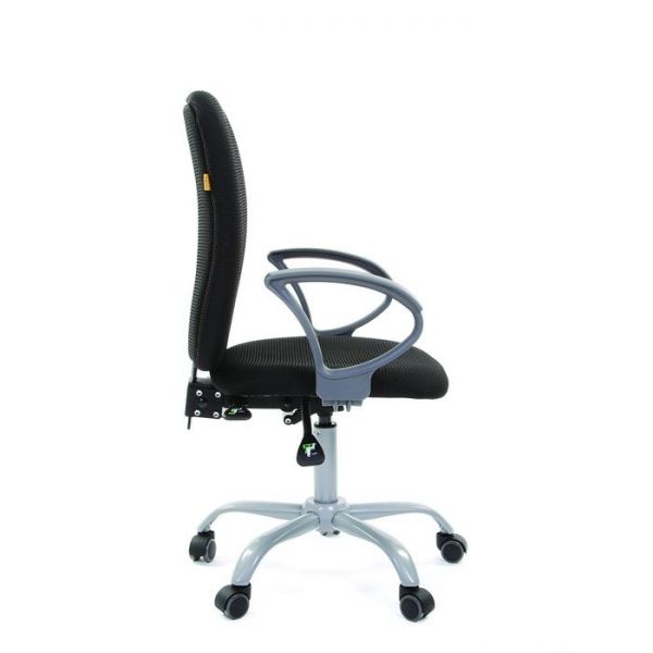 Кресло оператора Chairman 9801 сиденье 15-13 серый/спинка 30-41 голубая