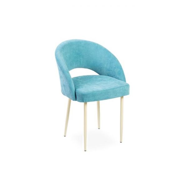 Стул Мирелла Инфинити 08 Бирюзовый/ Лайт металл  Бежевый