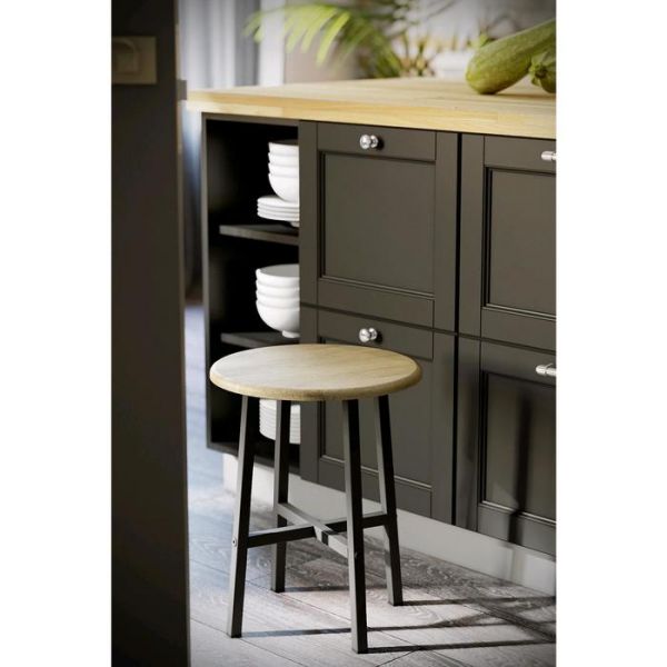 Табурет «Медисон», 345 ? 345 ? 440 мм, цвет дуб американский