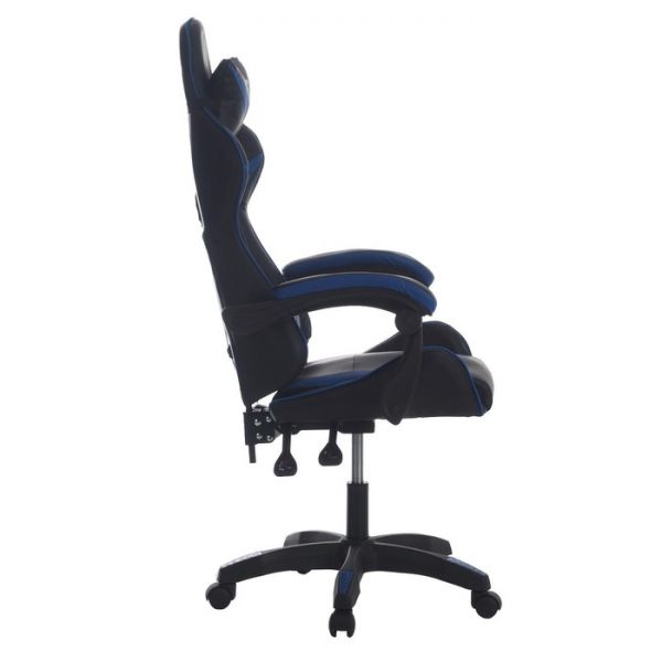 Кресло игровое Клик Мебель "Thunderbolt II" YS-901 черный/синий