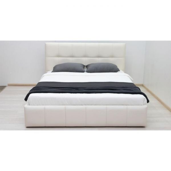 Кровать Хлоя, 1600х2000, ортопедическое осн+ПМ, Крем