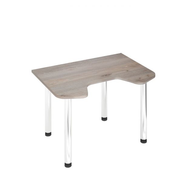 Стол СКЛ-Игр120МО, 1200 ? 900 ? 770 мм, цвет белый жемчуг