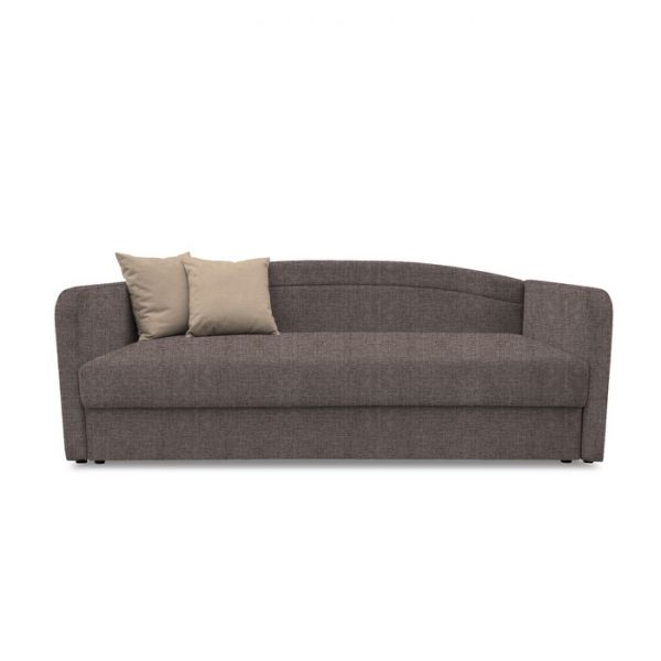 Диван-кровать «Гарвард», рогожка, цвет savana latte / подушки savana camel