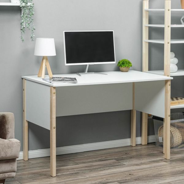 Стол письменный «Форфаттер», 1200 ? 600 ? 750, массив сосны, белый