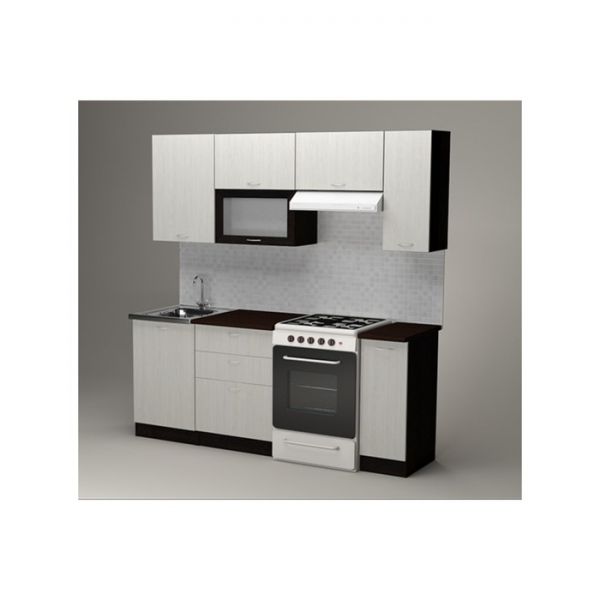 Кухонный гарнитур Полина ультра, 2000 мм