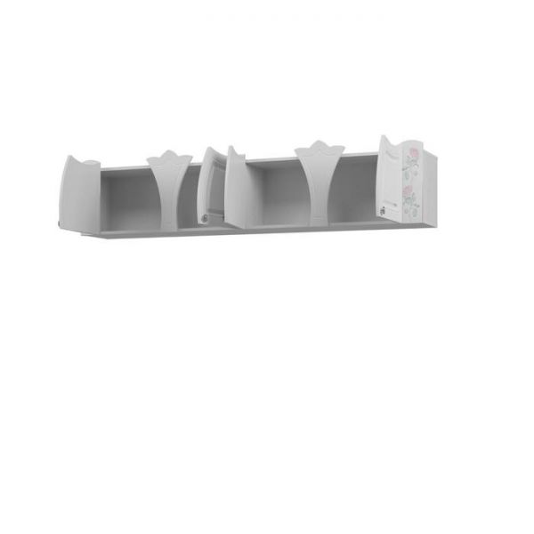 Полка «Розалия №7», 1210 ? 320 ? 462 мм, цвет лиственница белая