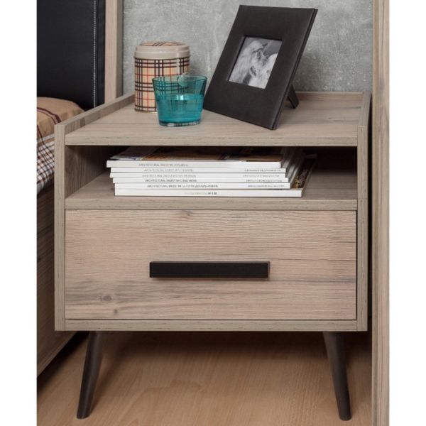 Тумба прикроватная Nature 41, 484 ? 358 ? 475 мм, цвет гаскон пайн