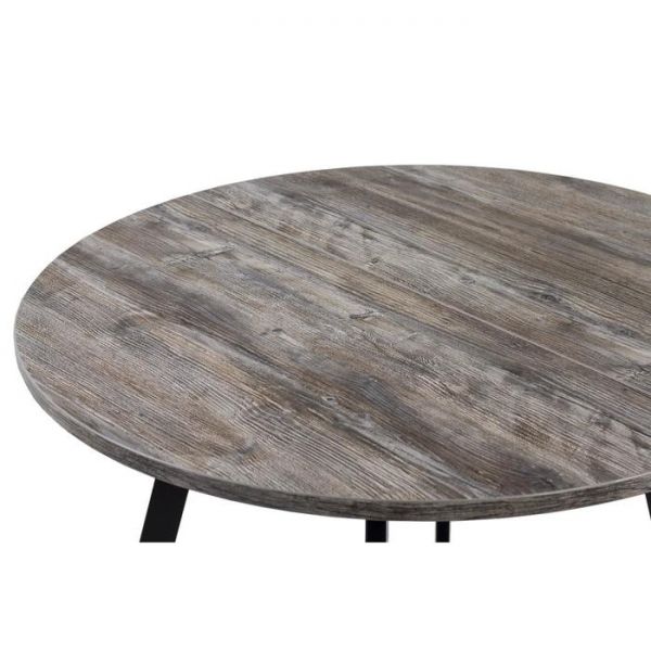 Стол РИМ D-1050/1500 Сосна Пасадена/Опора РИМ Гаспар-К, черный матовый