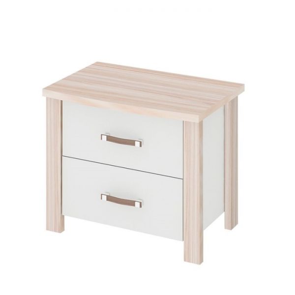 Тумба низкая, 600 ? 360 ? 520 мм, цвет нельсон / белый