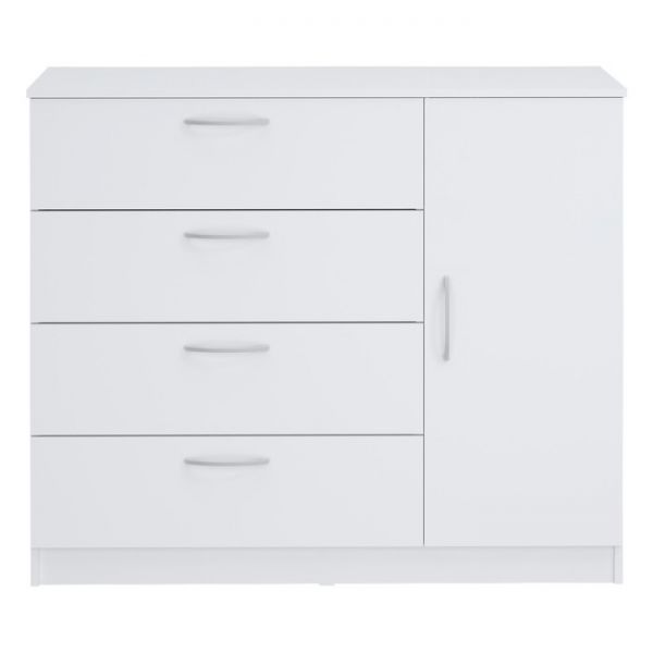 Комод «Париж», 1200 ? 450 ? 1004 мм, цвет белый