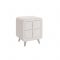 Тумба прикроватная Софи 480х370х580 экокожа белая