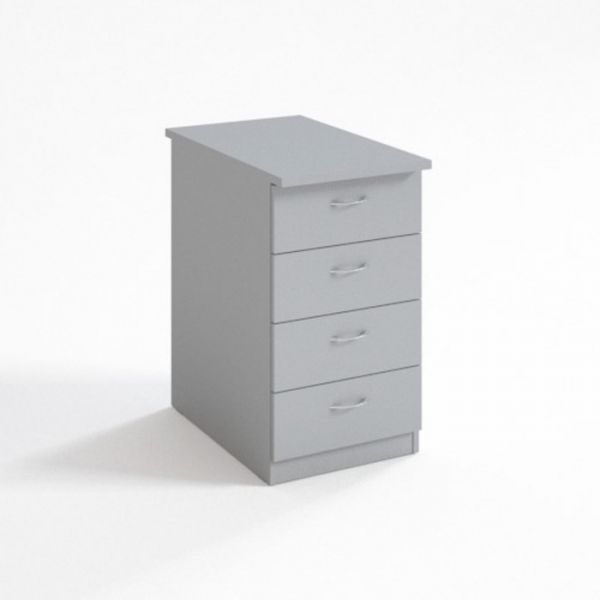 Тумба приставная ТС4.6, 425х600х750 мм, белый шагр