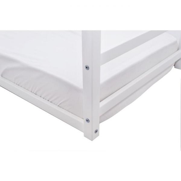 Детская кровать-домик Монтессори Бельмарко Svogen белый