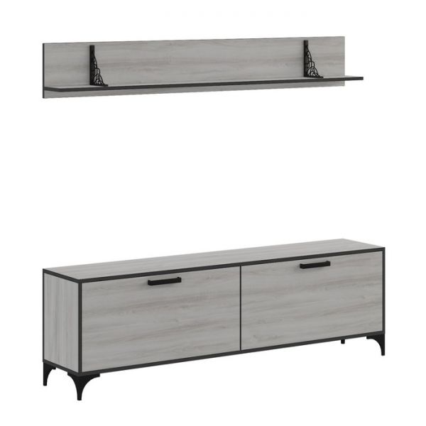 Гостиная Oskar Loft 1600х343х510 Сосна белая Loft