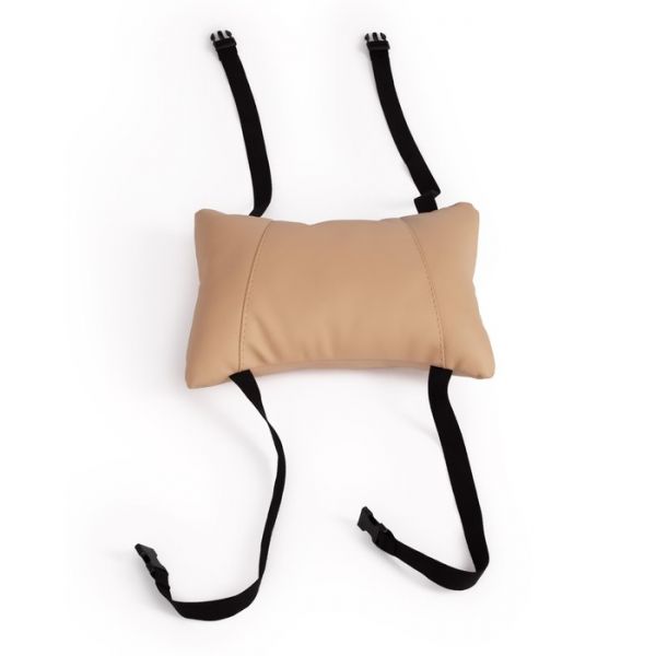 Кресло DRIVER экокожа/ткань бежевый/бронзозый 36-34/21