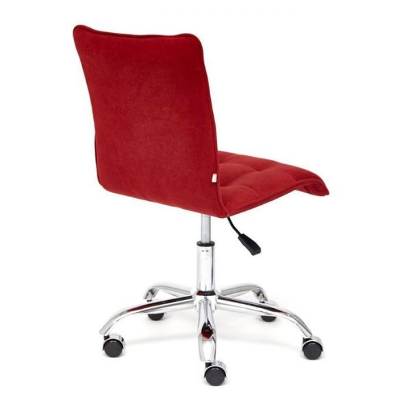 Кресло ZERO флок бордовый 10