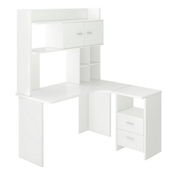 Компьютерный стол, 1300 ? 1200 ? 1785 мм, правый угол, цвет карамель/венге