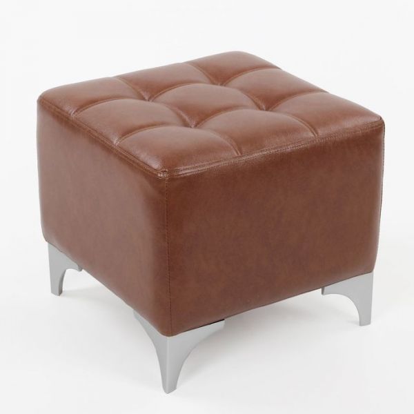 Банкетка ЖОЗЕФИНА 480*480*415 Кож.зам коричневый