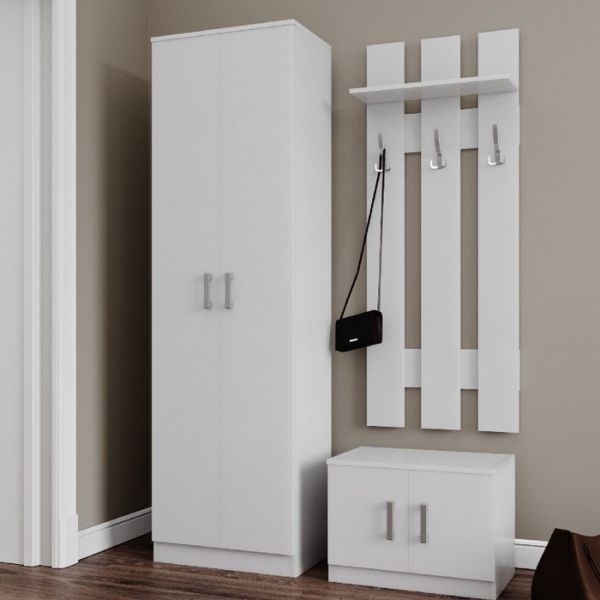 Прихожая Осирис, 1182х370х1994, Белый