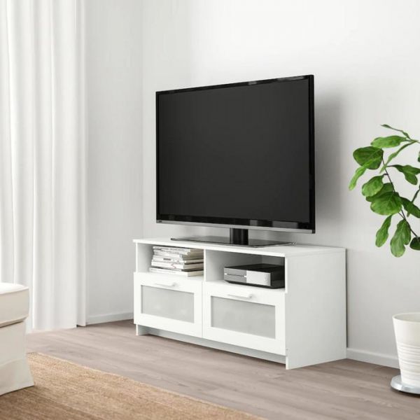 Тумба под ТВ БРИМНЭС, белый