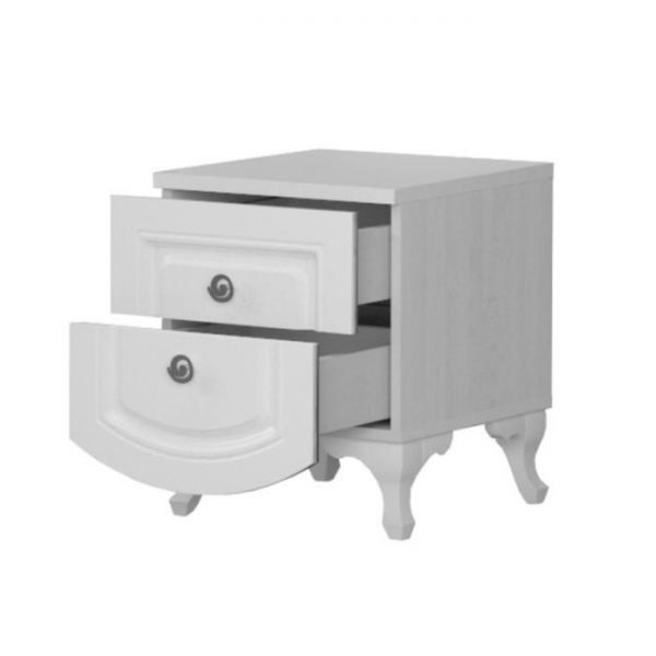 Тумба прикроватная «Розалия №13», 412 ? 445 ? 492 мм, цвет лиственница белая