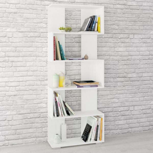 Стеллаж Ромео-1 700x250x1800 Белый