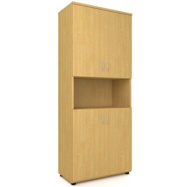 Шкаф для документов, 798х418х1960 мм, бук