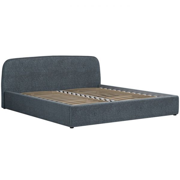 Кровать Илона, 1800х2000, ортопедическое осн+ПМ, Ролан/Серо-бирюзовый