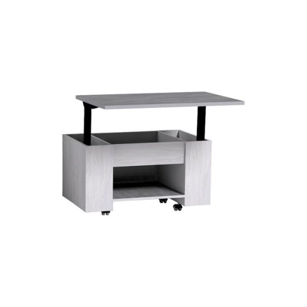 Стол-трансформер «Леон 219», 900 ? 594 ? 507  (770) мм, цвет ясень анкор светлый / ателье