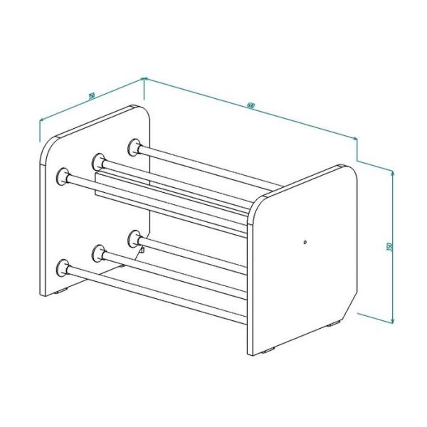 Обувница Об-1 350х600х350 Венге