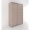 Шкаф-купе «Акцент-Лайт Д», 1000 ? 600 ? 2310 мм, ЛДСП, цвет ясень шимо светлый