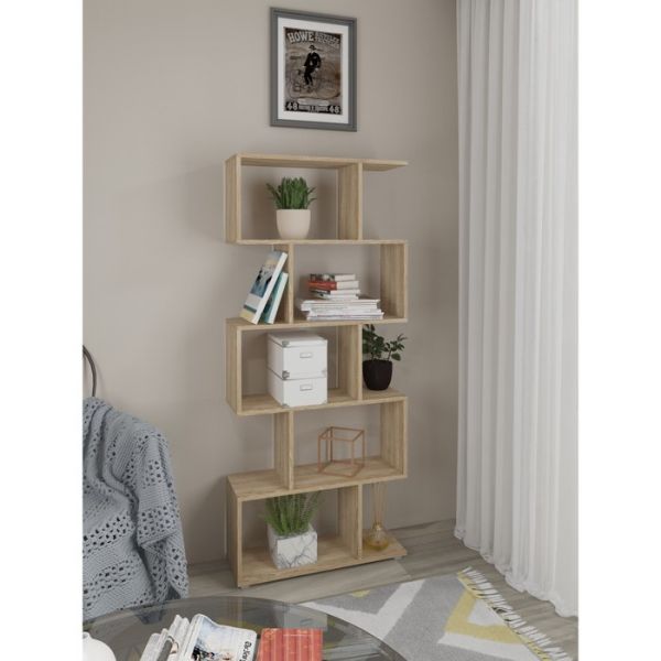 Стеллаж открытый мини «Салоу 2», 700 ? 238 ? 1631 мм, цвет дуб сонома