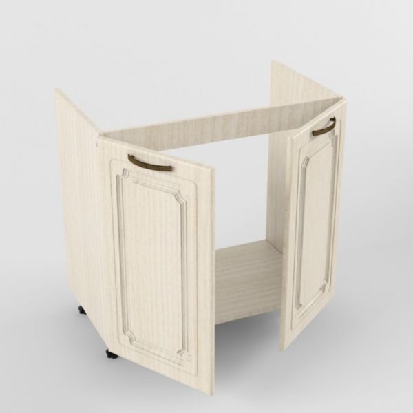 Шкаф под мойку Премьера, 473х800х850, Грецкий орех