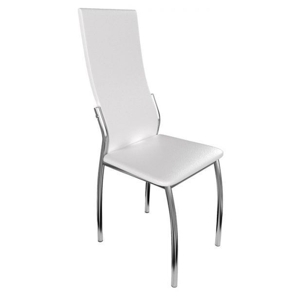 Стул «Фьюжн», хром, цвет белый