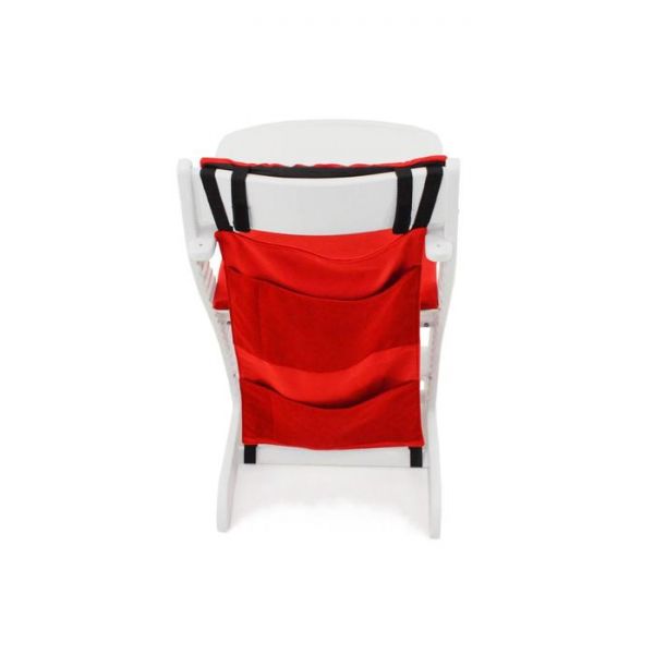 Карманы навесные на спинку стула Бельмарко "Усура бордовые"