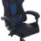 Кресло игровое Клик Мебель "Thunderbolt II" YS-901 черный/синий