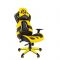 Игровое кресло "Chairman game" 25 экопремиум черный/желтый
