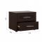 Тумба прикроватная «Токио», 550 ? 440 ? 440 мм, цвет венге