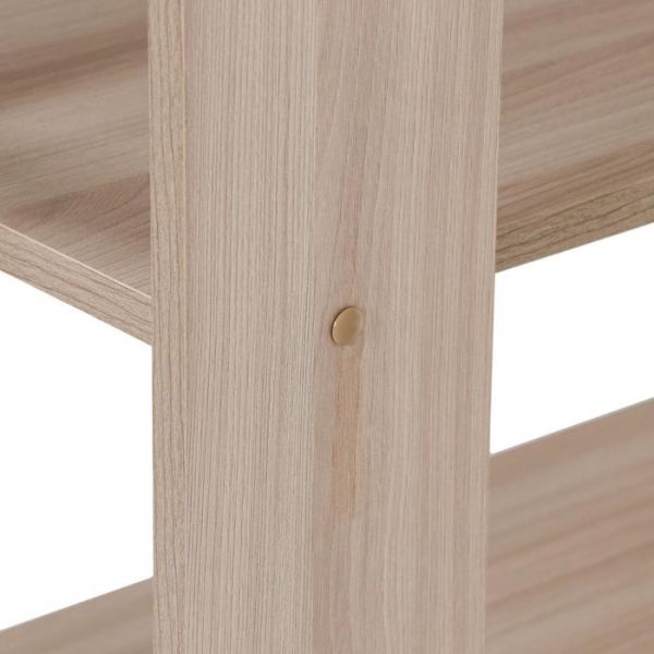 Стеллаж открытый 800х300х1630 Ясень шимо светлый