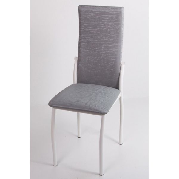 Стул на металлокаркасе Про СТ белый/бенгал металлик