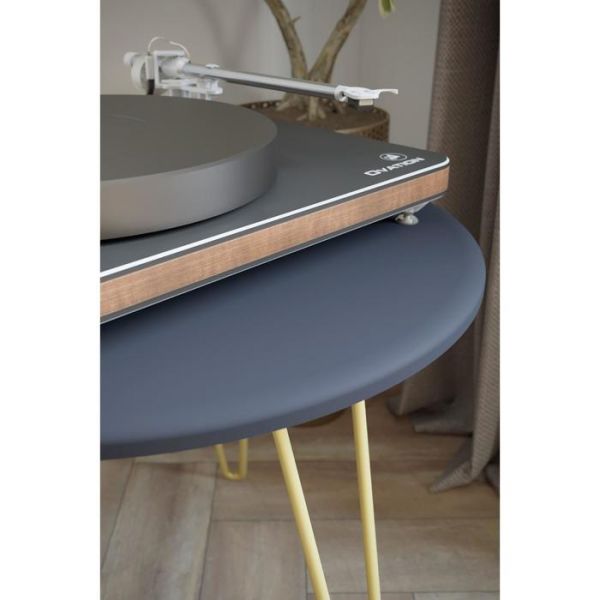 Стол журнальный «РИД Голд 430», 550 ? 550 ? 450 мм, цвет белый мрамор