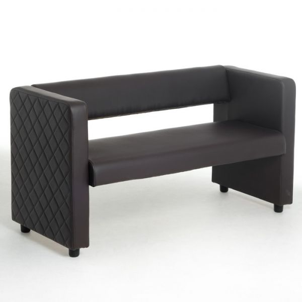 Диван "Йокки" , экокожа черный