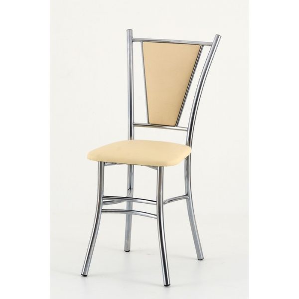 Стул «Квартет-М», хром, цвет рубин