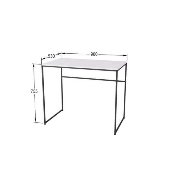 Письменный стол «Компакт», 900 ? 530 ? 755 мм, металл, МДФ, цвет дуб американский