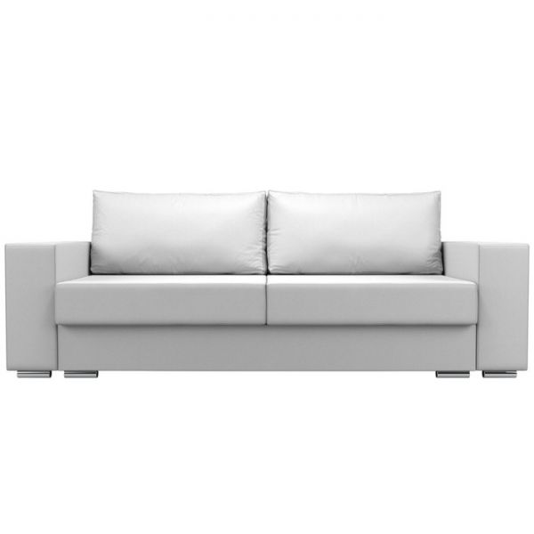 Прямой диван «Исланд», экокожа, цвет бежевый